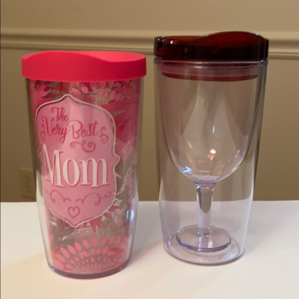 Tervis Very Best Mom Cup & Wine Glass Tumbler New - Picture 1 of 7
